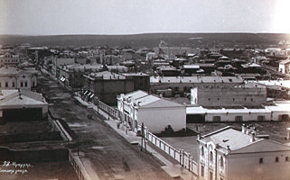 Irkutsk, the Big (Bolshaya) street. Photo N.Charushin